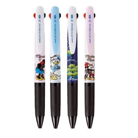 三菱鉛筆 ジェットストリーム 3色ボールペン ディズニー 限定 送料 198