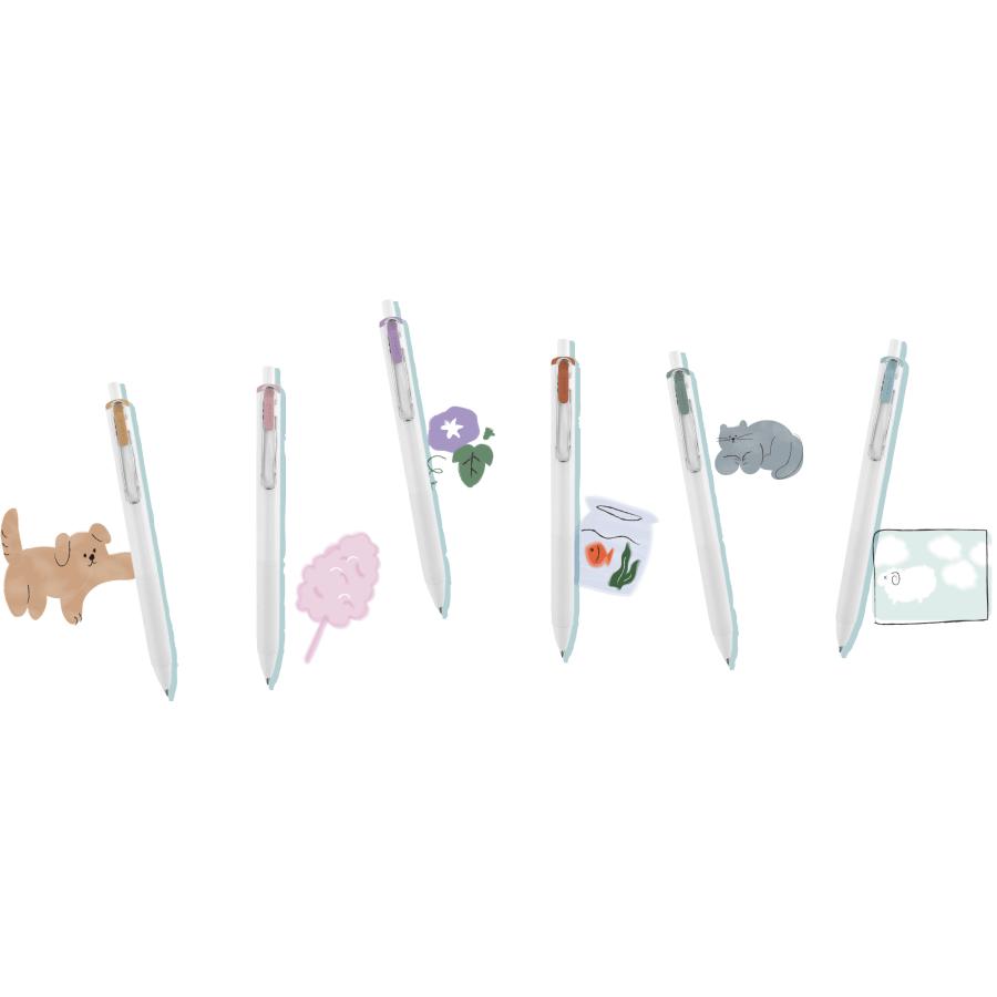 ユニボール ワン ユニボールワン 夏のゆるマトペカラー 0.5mm 限定