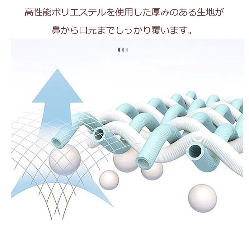 マスク 夏用 接触冷感 冷感 立体 血色マスク 紐マスク 男女兼用 蒸れない 3枚組 大人サイズ カラー 洗えるマスク 布マスク  くすみ オシャレ おしゃれ 3D 大きめ｜sibelles｜08