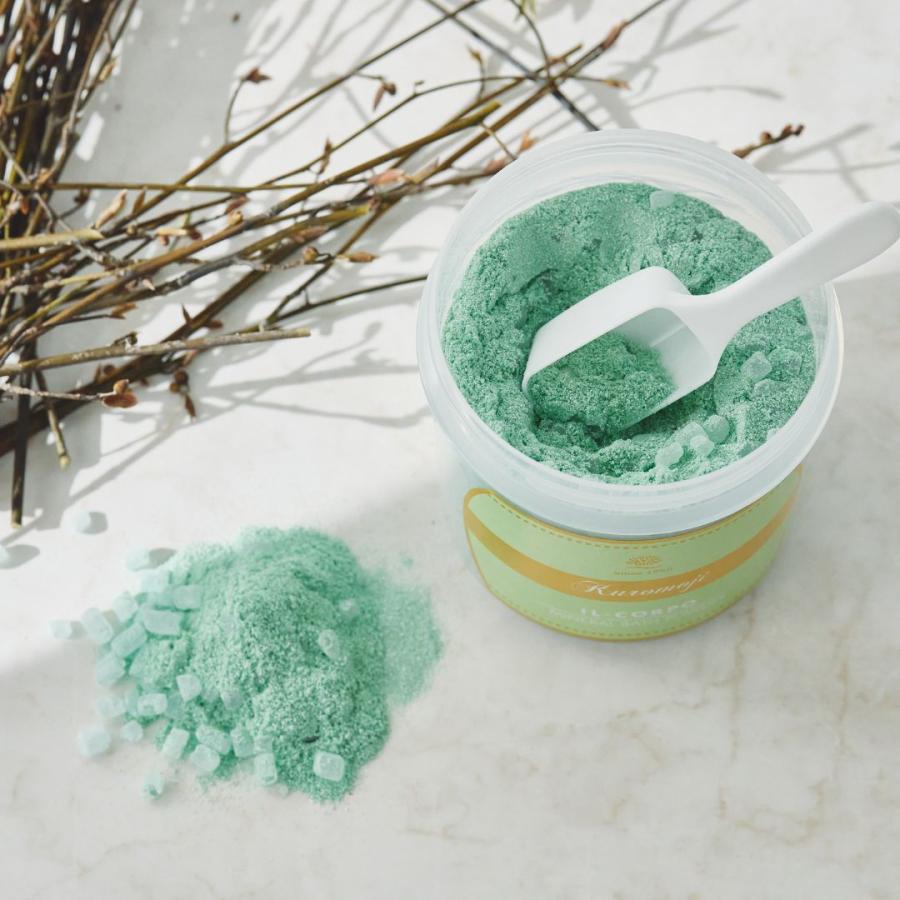 入浴剤 セット バスソルト おうちでサウナ イルコルポ ミネラルバスパウダーアロマコレクション 雪塩 海藻エキス配合 全8種セット 各600gの画像