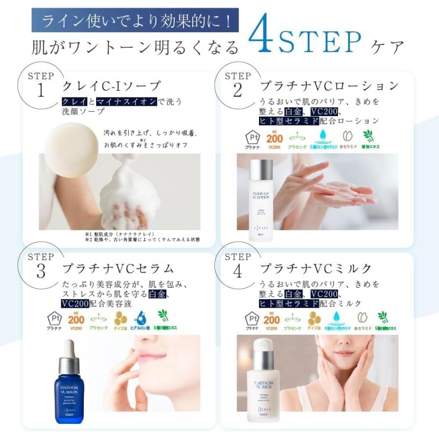化粧品 ブライトニング プラチナVC5日間トライアルセット プラチナ 高