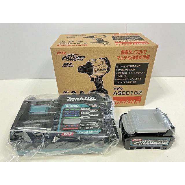 マキタ（makita） □マキタ エアダスター AS001GZ 本体＋バッテリー 