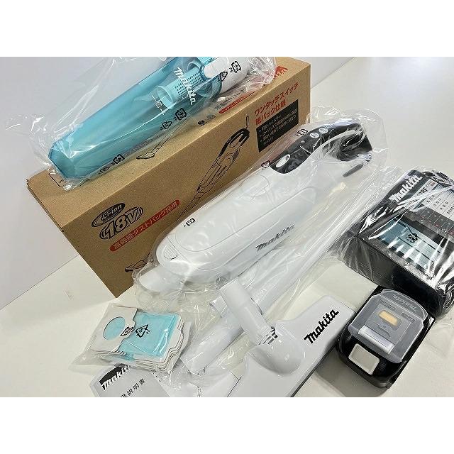 マキタ18V充電式クリーナCL182FDバッテリー サイクロンユニット、充電器付 マキタ（makita） 当店だけ！バッテリー充電器も1年保証! コードレス