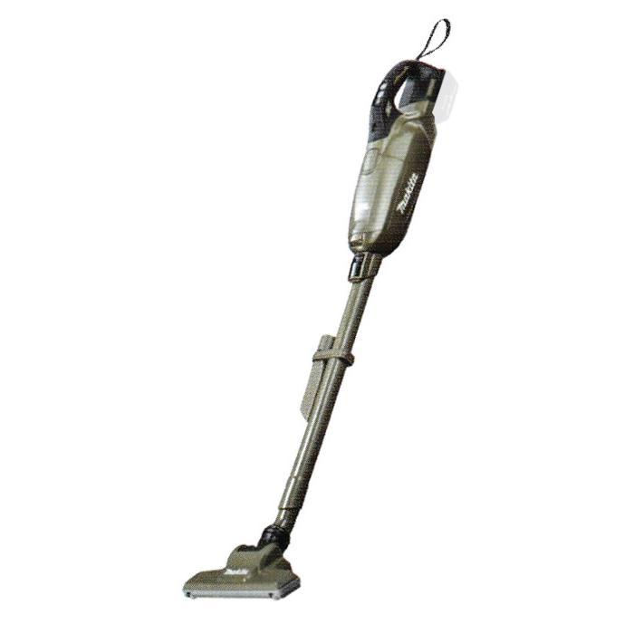 ☆マキタ 18V充電式クリーナー 新品 ★CL285 (オリーブ) クリーナ＋バッテリBL1830B＋充電器DC18WC (紙パック10枚付属) ●CL285小型静音充電器セットの画像