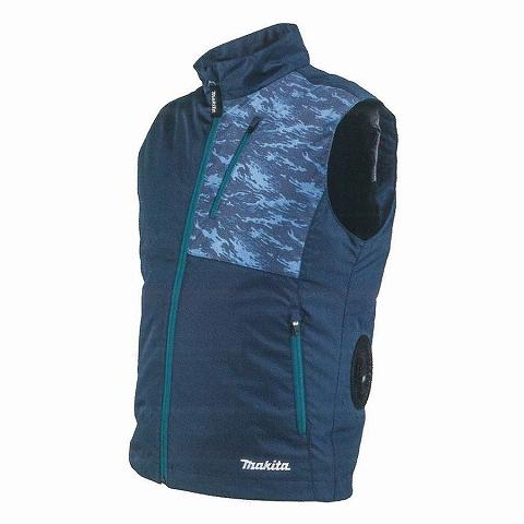 マキタ □マキタ 充電式ファンベスト FV212DZN(紺)＋ファン