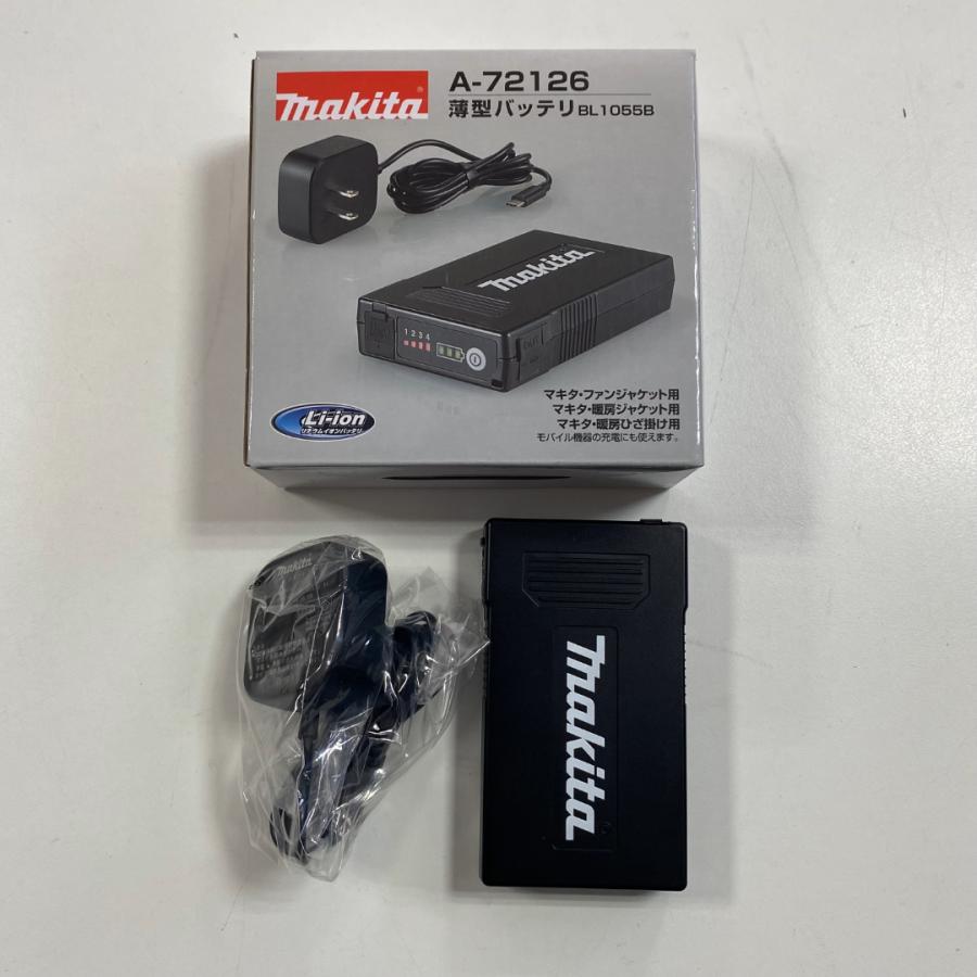 新品　マキタ　ファンユニット・薄型バッテリーセット マキタ □マキタ 充電式ファンベスト FV212DZ(グレー)＋ファン