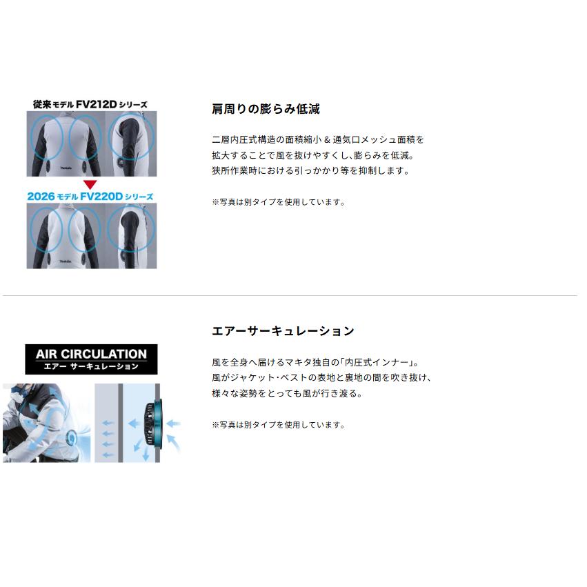 マキタ（makita） □マキタ 充電式ファンベスト FV222DZ＋ファン