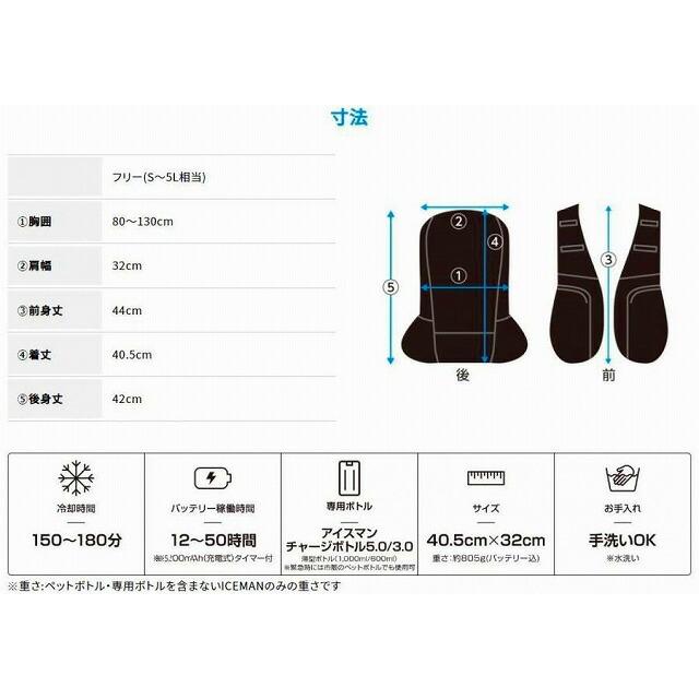 新品未使用品　アイスマンベスト PRO X フルセット(2024年製) 正規品2024年モデル】□山真 アイスマンベストPRO-X ICMPX-BLV