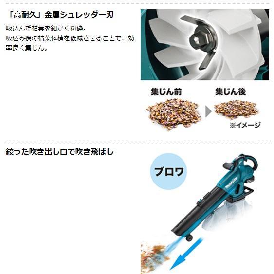マキタ（makita） 【送料無料】□マキタ 18V 充電式ブロワ集塵機