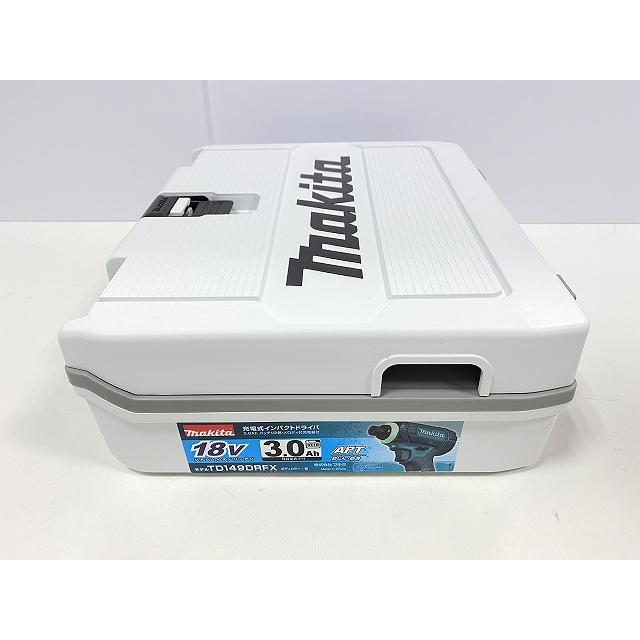 高級ブランドMakitaマキタ 18V インパクトドライバー TD149DRFX--B1 (ブルー)☆電池1個仕様 青 新品 電動工具 新潟精機 BeHAUS エアープレッシャーゲージ T-327
