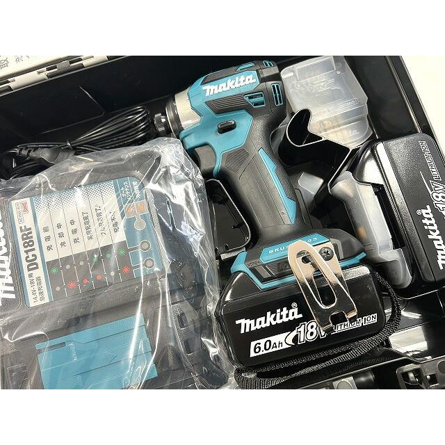 Makita - マキタ　インパクドライバー　TD173DRGX ブルー【新品・送料無料】領収書可 楽天市場】【フルセット】マキタ TD173DRGX 充電式インパクト