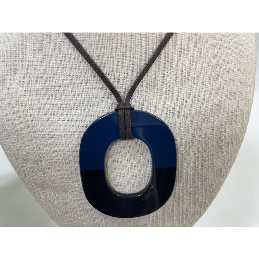 エルメス HERMES イスムPM バッファローホーン 【中古】 【ネックレス 