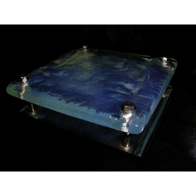 表札 ビス付けタイプ表札から貼り付けタイプ表札に変更用 ステンレス 背板プレート 別途表札の購入が必要です。 オリジナル ガラス表札 用 |  | 01