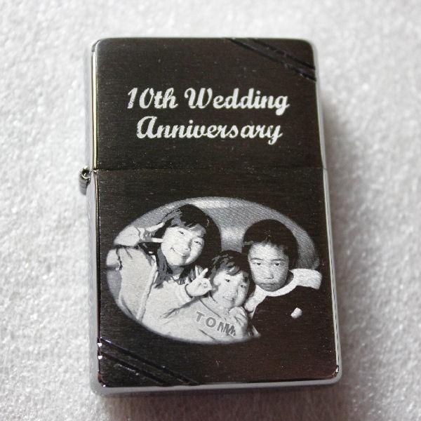 ジッポ zippo #230 クロームサテーナ オーダーメイド彫刻入り オリジナルジッポ 刻印 | ZIPPO | 01