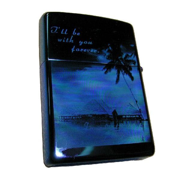 ジッポ zippo #20446 サファイア オーダーメイド彫刻入り オリジナルジッポ 刻印 | ZIPPO | 01