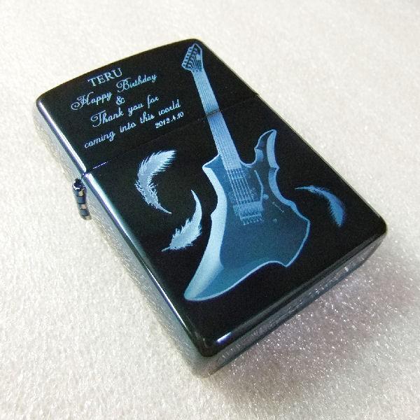 ジッポ zippo #20446 サファイア オーダーメイド彫刻入り オリジナルジッポ 刻印 | ZIPPO | 03