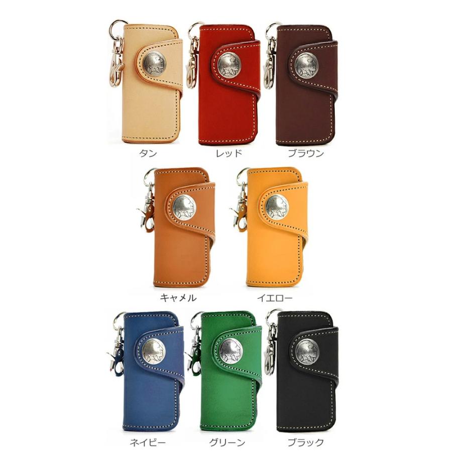 キーケース スマートキーケース スマートキー メンズ 車 革 日本製 キーホルダー キーフック キーリング 鍵 | KC,s | 02