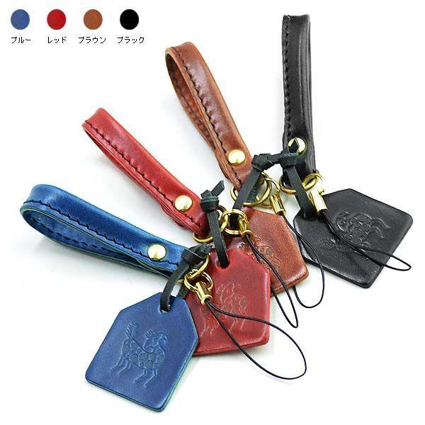 携帯ストラップ コードバン 送料無料 ZOO スパロウモバイルストラップ 新喜皮革社製コードバン 携帯電話 スマートフォン デジカメ 革ストラップ 国産 日 |  | 02