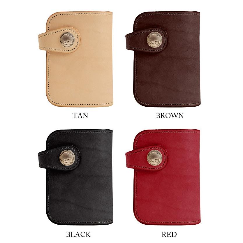 二つ折り財布 折財布 革 メンズ 送料無料 KC,s ケイシイズ ロングビルフォード・ミドル カウハイド 短財布 本革 ミドルサイズ コンパクト アンティー | KC,s | 02