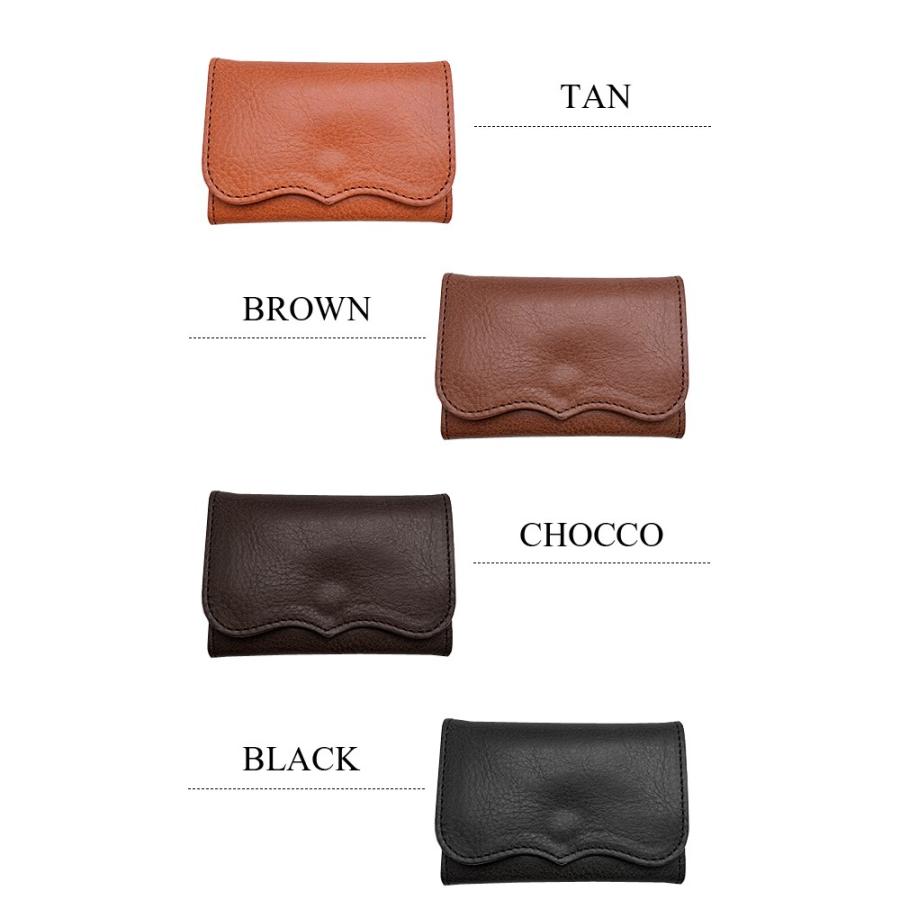 カードケース 名刺入れ メンズ 送料無料 KC,s ケーシーズ プレートカードケース３ 栃木レザー社製オイルバケッタレザー コインケース 小銭いれ 財布 紳 | KC,s | 02