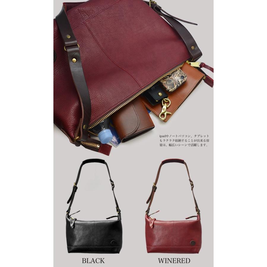 ショルダーバッグ 姫路レザー製 送料無料 ZOO ズー HOWK SHOLDER BAG