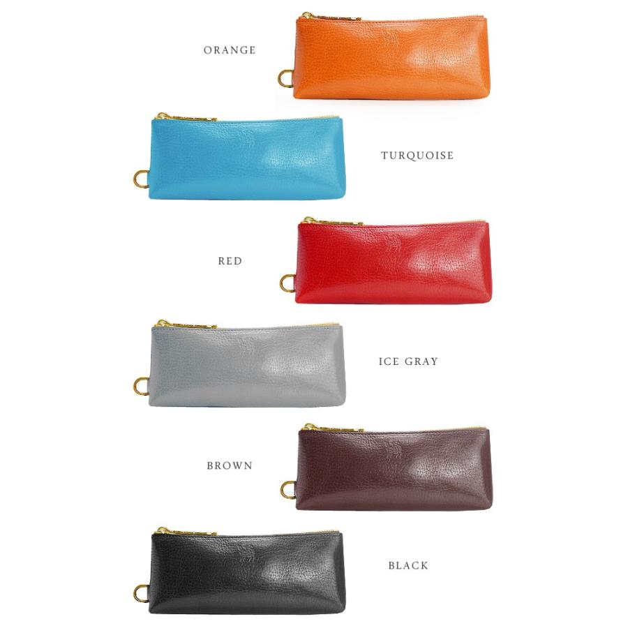 ペンケース 牛革 送料無料 ZOO フェレット ペンケース ２ L コスメポーチ グラスホルダー メガネ ケース サングラス 姫路レザー 日本製 フェザー |  | 02