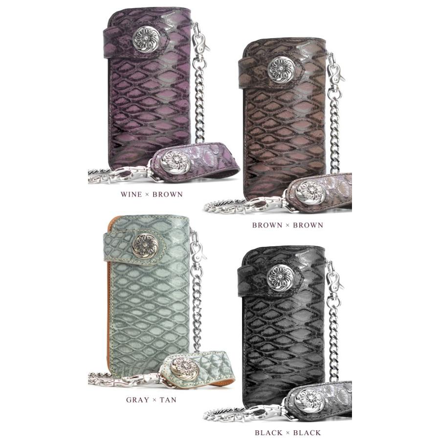 KC,s ライダースウォレット 長財布 送料無料 アリゾナ・センザンコウ