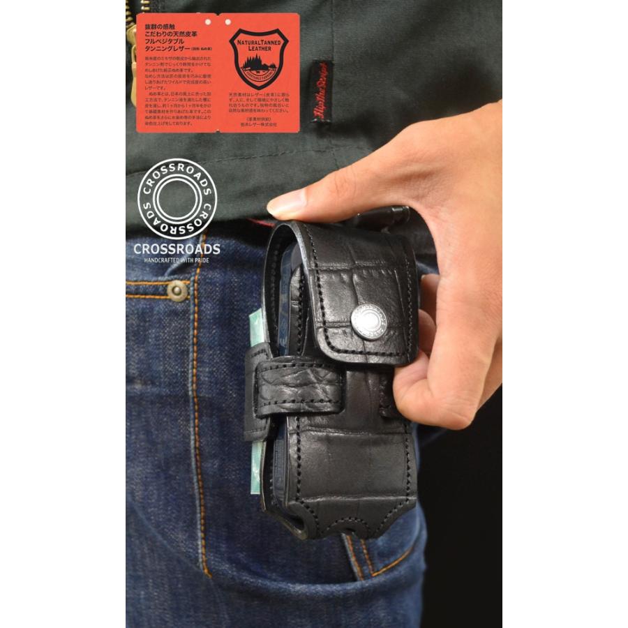 アイコスケース IQOSケース アイコスホルダー ケース栃木レザークロコダイル型押し牛革 |  | 04