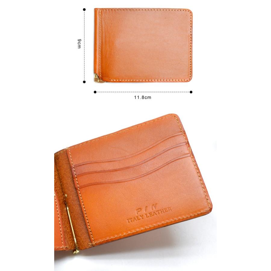 マネークリップ【送料無料】ソルト＆シュガー SOLT&SUGER メンズ レディース イタリアンレザー 本革 本皮 牛皮 牛革 カード カジュアル ビジネス 革 札入れ |  | 02