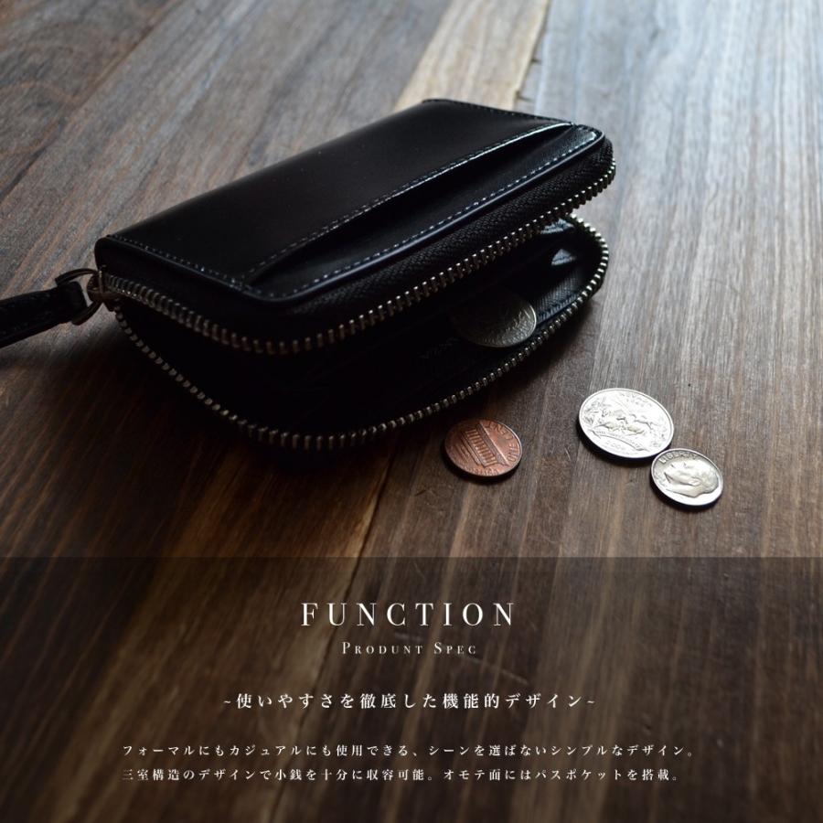 小銭入れ【LANZA】ランザ メンズ レディース コインケース ラウンドファスナー 本革 本皮 牛革 牛皮 小銭 ケース イタリア製カウハイドレザー LA-005 |  | 03