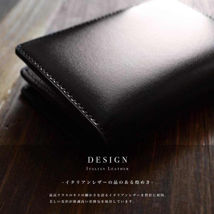 名刺入れ【LANZA】ランザ カードケース メンズ レディース 人気 ブランド ビジネス フォーマル イタリア製カウハイドレザー 本革 牛革 名刺 ビジネス LA-006 |  | 02