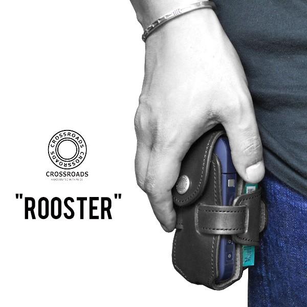 アイコスケース iQOS 本革 レザー ルースター 栃木レザーAAランク製 本革 カラビナ 日本製 メンズ レディース |  | 04