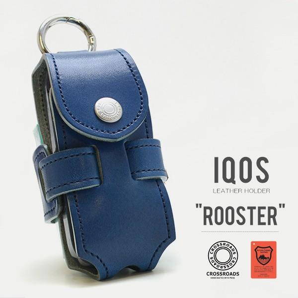 アイコスケース iQOS 本革 レザー ルースター 栃木レザーAAランク製 本革 カラビナ 日本製 メンズ レディース |  | 05