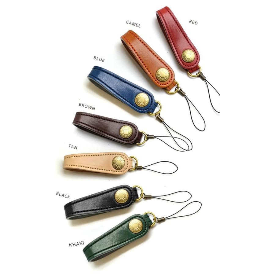 ストラップ スマホ 携帯 フィンガー ラウンドストラップ 栃木レザーAAランク製 モバイルストラップ 携帯ストラップ 日本製 |  | 03