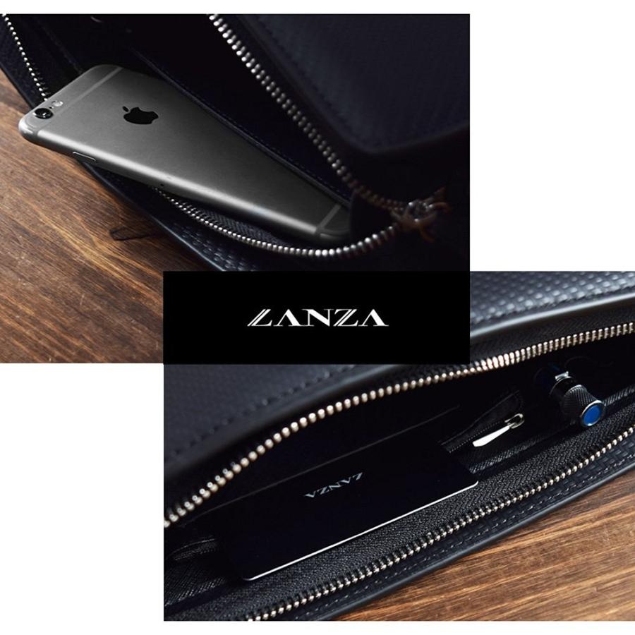 セカンドバッグ メンズ【送料無料】LANZA ランザ 人気 ブランド