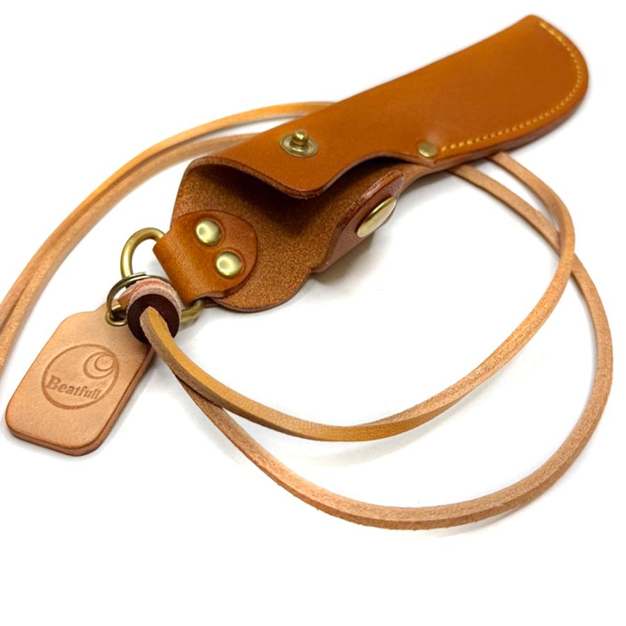 ペンケース 本革ケース Beatfull ペンホルダー メンズ レディース 本皮 牛革 牛皮 日本製 栃木レザー ヴォーノオイルレザー コンパクト 専用ケース アクセサリー |  | 05