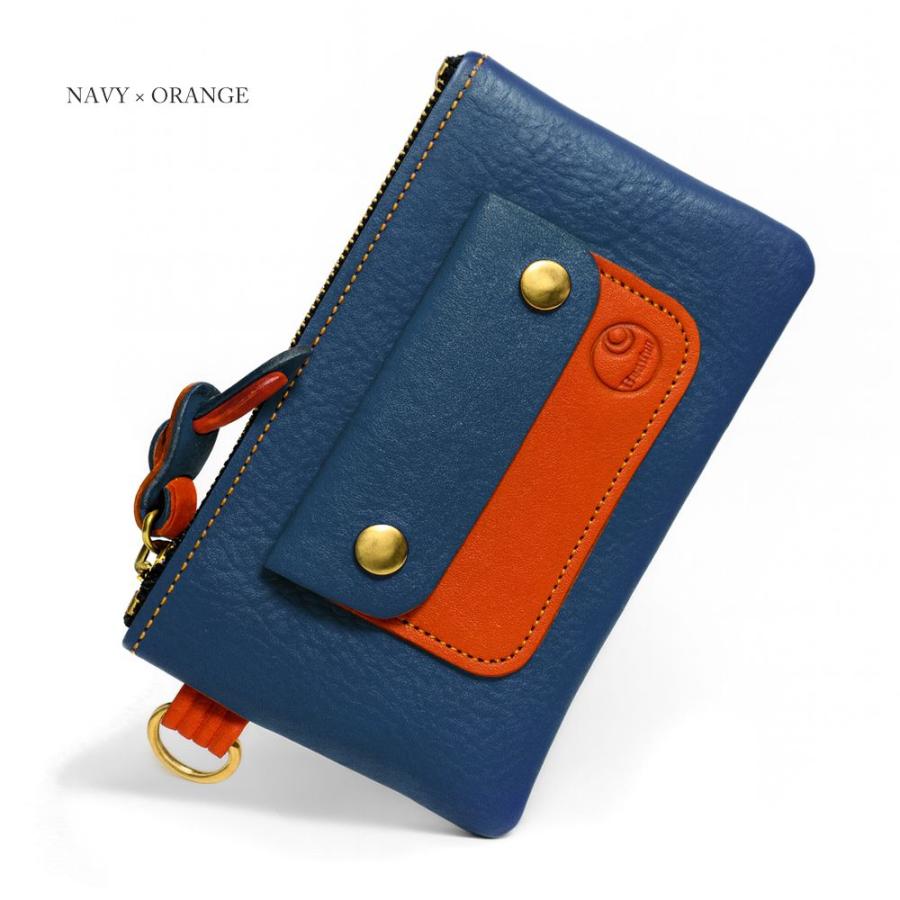 マルチポーチ マルチケース メンズ レディース ブランド Beatfull フリーマルチポーチ 通帳ケース 筆箱 ペン入れ ポーチ バッグインバッグ 本革 牛革 日本製 |  | 09