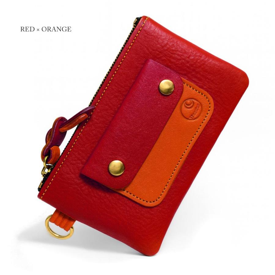 マルチポーチ マルチケース メンズ レディース ブランド Beatfull フリーマルチポーチ 通帳ケース 筆箱 ペン入れ ポーチ バッグインバッグ 本革 牛革 日本製 |  | 10