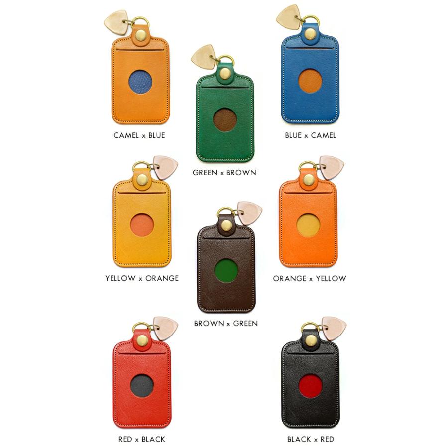 定期入れ メンズ レディース 高校生 ブランド パスケース ヴォーノオイルレザー  カードケース 本革 本皮 日本製 |  | 03