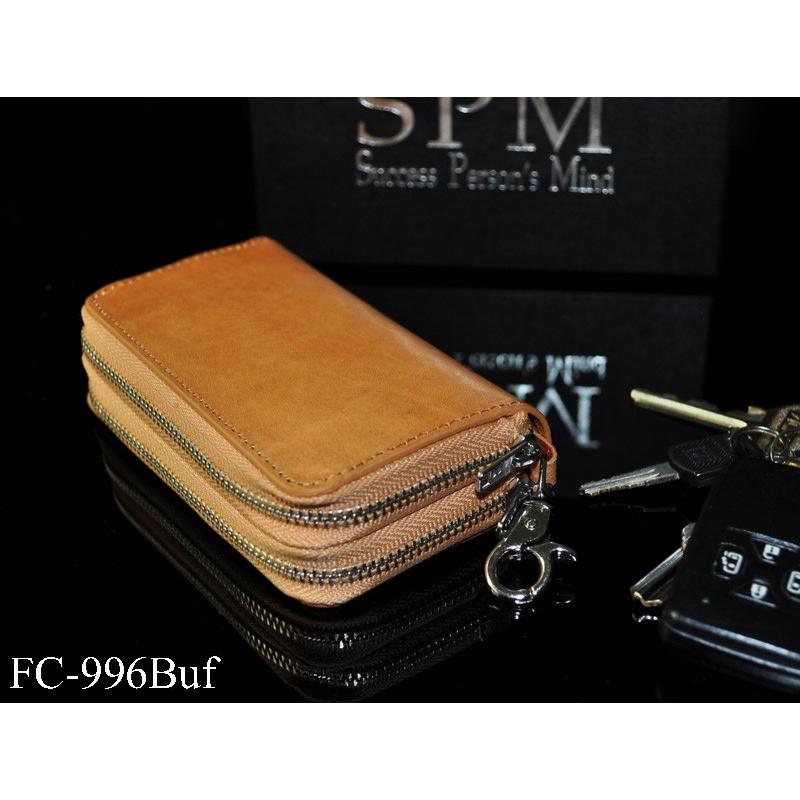 SPMエスピーエム バッファローレザーマルチキーウォレット FC-996BUF ナスカン付き メンズ レディース コインケース 小銭入れ 小銭入れ有り 小銭入れ付き | 