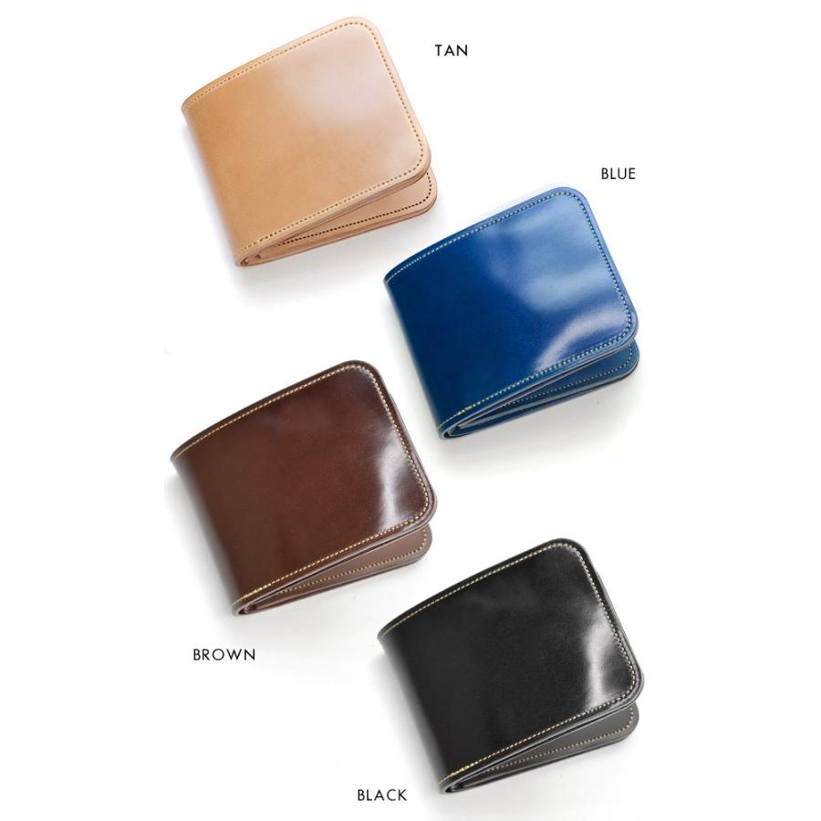 二つ折り財布 レディース メンズ ブランド CROSS ROADS クロスロード【送料無料】スウィング ショートウォレット タイプB コードバン コ 二つ折り財布 レディース メンズ ブランド CROSS ROADS クロスロード