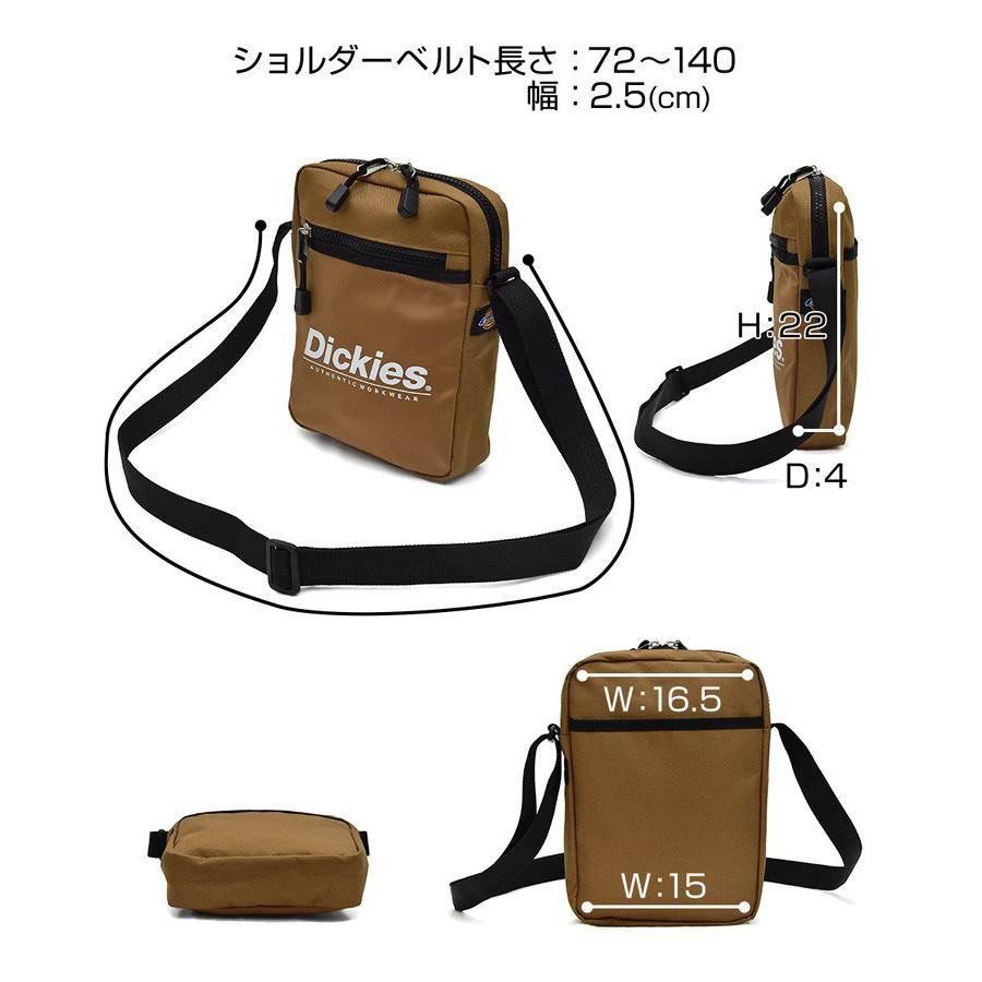 Dickies ショルダーバッグ メンズ サコッシュ ショルダーバッグ 斜めがけバッグ ワンショルダー ボディバッグ 斜めがけ メンズ 男性用 旅行 トラベル シンプル |  | 03