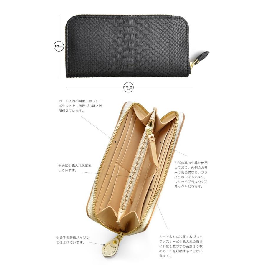 長財布 ラウンドファスナー メンズ レディース 本革 ブランド KC,s