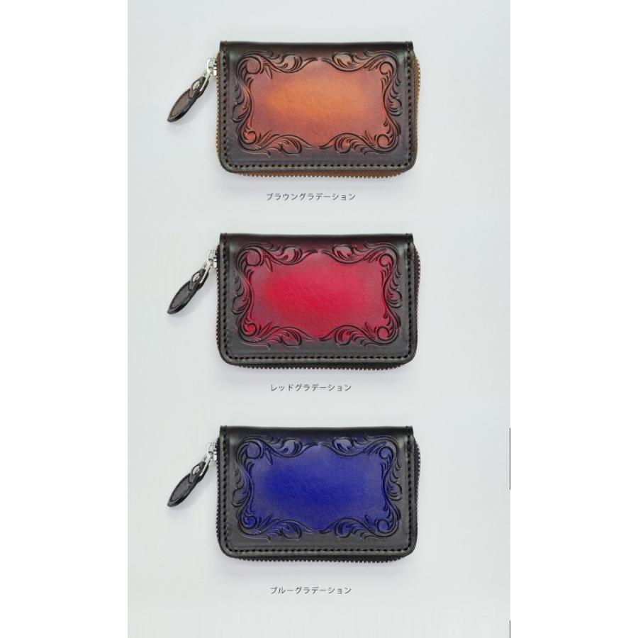 ミニウォレット メンズ レディース 本革 ブランド KC,s ケイシイズ【送料無料】ミニウォレット ラウンドジップ フリーカット デラックス 日本製 国産 |  | 03