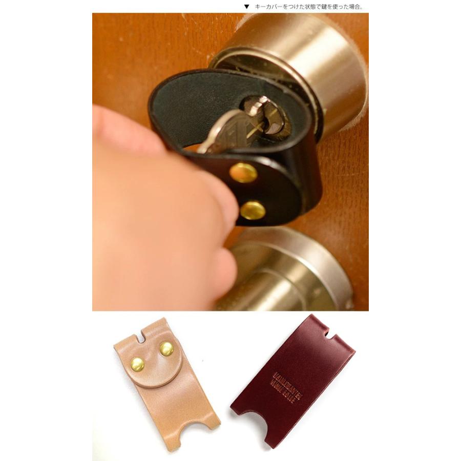 キーカバー メンズ レディース 革 コードバン ブランド カバー キーパー コードバン 日本製 国産 SECOM |  | 02