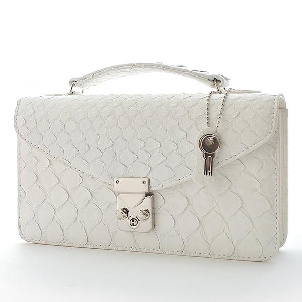 セカンドバッグ メンズ パイソン バッグ 鞄 カバン クラッチバッグ【送料無料】NO.2605 錦蛇革 ニシキヘビ かっこいい カジュアル ビジネス |  | 08