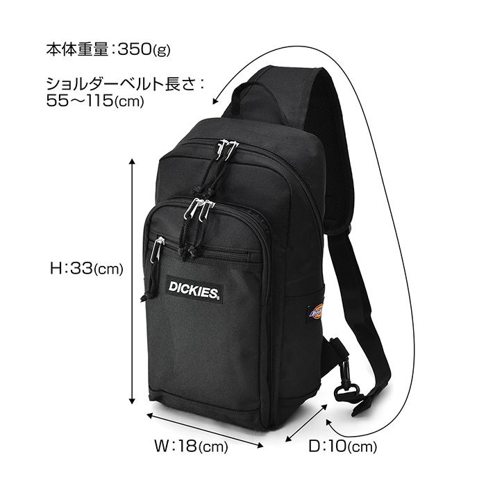 Dickies(ディッキーズ) LOGO ONE SHOULDER ロゴ ワンショルダーバッグ メンズ レディース ユニセックス ワンショルダーバッグ ボディバッグ |  | 04