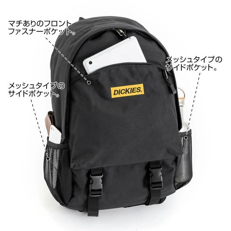 リュック メンズ バッグ メンズ Dickies ディッキーズ リュック 刺繍 ロゴ デザイン リュック 大容量 通勤 通学 軽量 軽い シンプル おしゃれ A4 書類 収納 | Dickies | 03