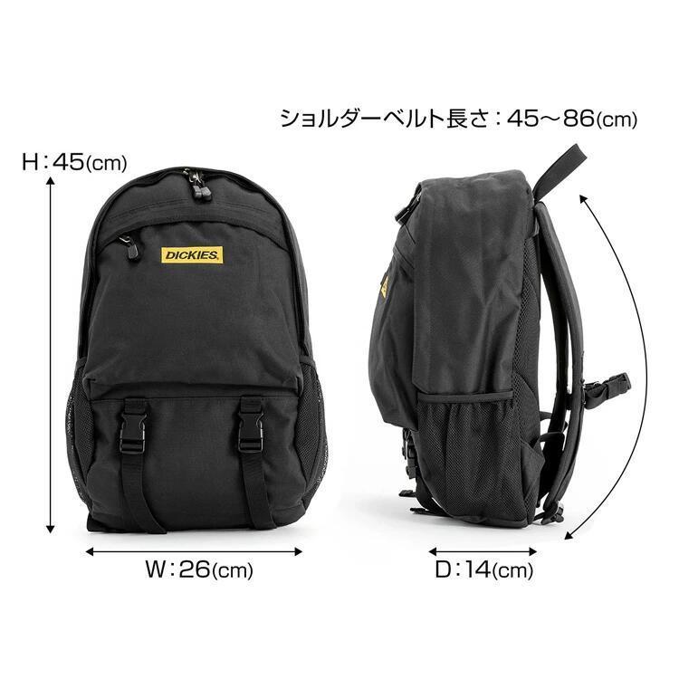リュック メンズ バッグ メンズ Dickies ディッキーズ リュック 刺繍 ロゴ デザイン リュック 大容量 通勤 通学 軽量 軽い シンプル おしゃれ A4 書類 収納 | Dickies | 05