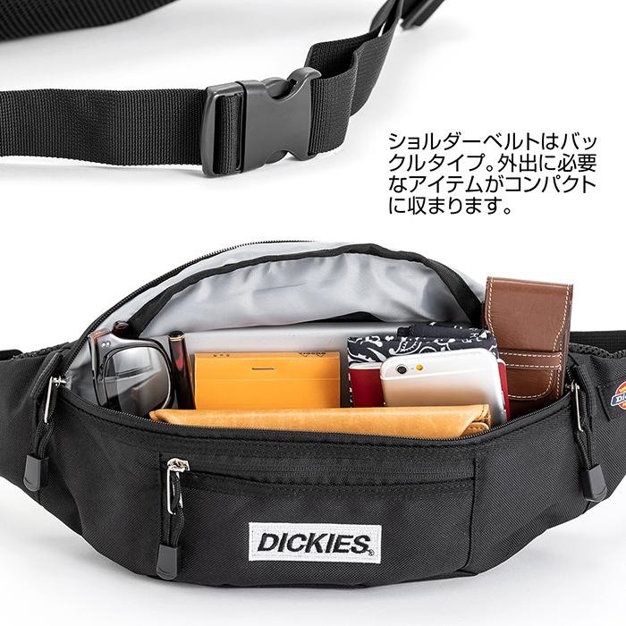 Dickies(ディッキーズ) LOGO WAIST BAG ロゴ ウエストバッグ メンズ レディース ユニセックス ブランド Dickies 【送料無料】バッグ 鞄 かばん |  | 04